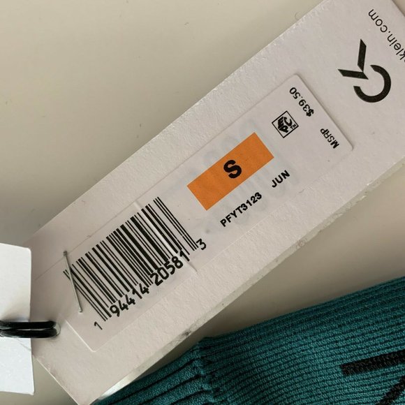 SOLD!NWT! Calvin Klein Performance Sz S Cross-Back - Picture 4 of 6